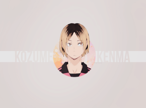 elriccs:Kozume Knema ( 孤爪研磨 ) is a second year student from Nekoma High. He’s the team’s setter and 