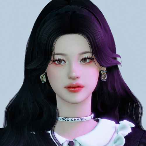 eunosims:Chanel 2022 S/S Custom Jewelry Set+ Bonus Chanel heart earring, bow hair pin Download (Ea