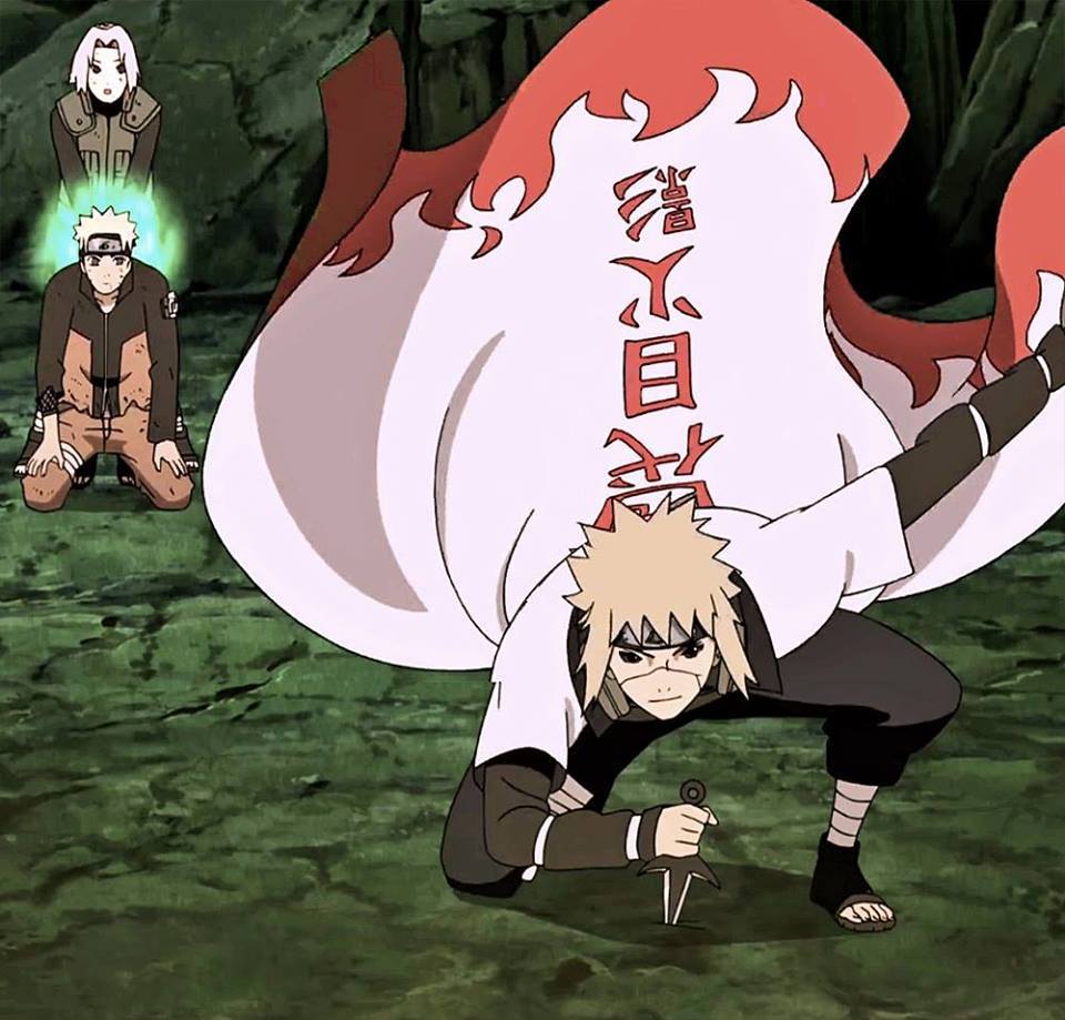 Minato Chegando Na Guerra ninja #minato #guerraninjanaruto #naruto