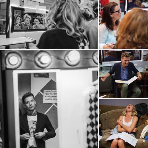 Some photos from backstage at #villaindeblanks with @barrettfoa @laurabellbundy @loritalk4 and @bird