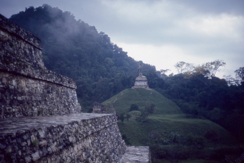Ruinas, Palenque, Chiapas, 1990.