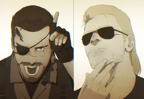 Kaz and Big Boss &hellip; can´t wait MGS 5 unfinished work