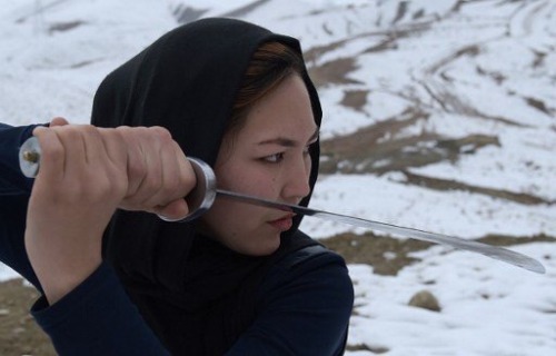 rejectedprincesses: Sima Azimi is Afghanistan’s first female Wushu trainer. She trains a group