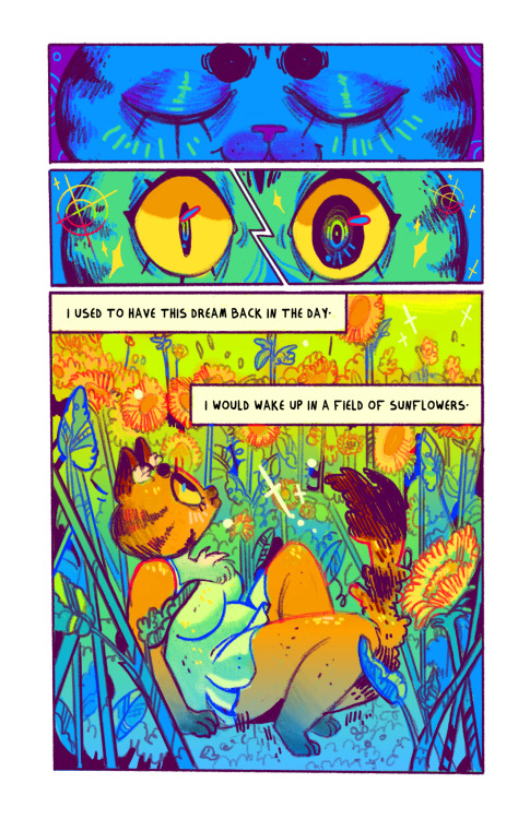 Here’s my comic Final Dreams of the Sun. I had a ton of fun working on this!