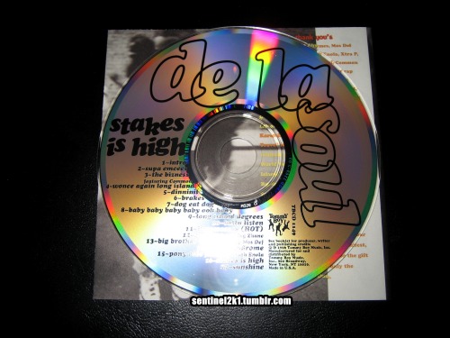 De La Soul: Stakes Is High© 1996 Tommy Boy Music, Inc.—–Professional Reviews—--All