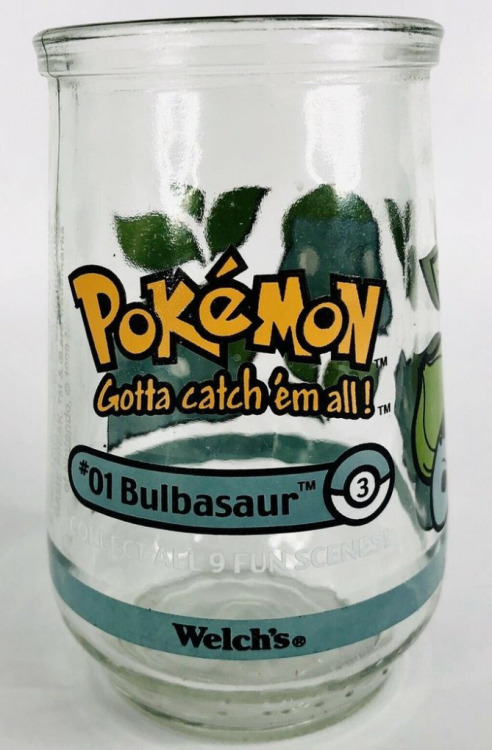 Porn photo jetix:Bulbasaur themed Welch’s Jelly Jar,