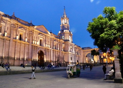 Arequipa We didn&rsquo;t spend long here but enjoyed wandering around the cobbled streets and ex