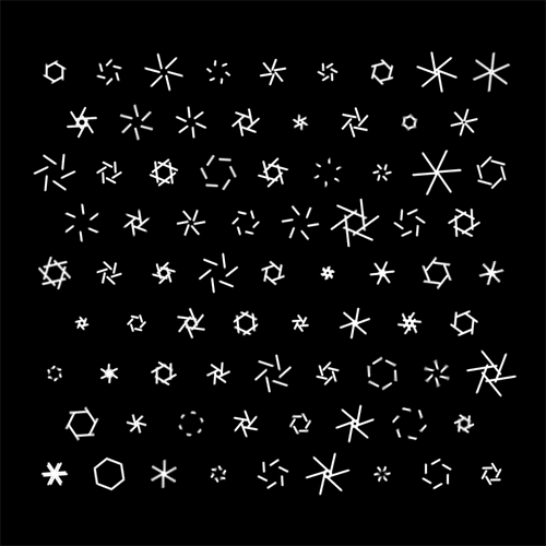 beesandbombs:snowflakes