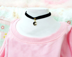 prince&ndash;galaxy:  prince—galaxy:  Sailor Moon Choker(Use princegalaxy for 5% off)