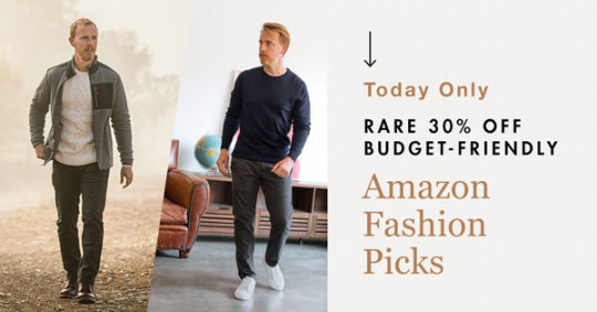 Today Only: Rare 30% Off Budget-Friendly Amazon Fashion Picks