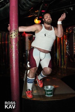 bostonbear888:  Stripping for charity. Bearz Bare It All.