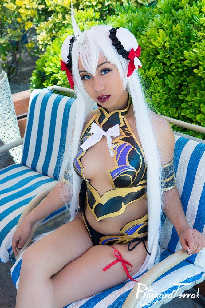 hotcosplaychicks:  Fanime 2015 Swimsuit T-elos by BlizzardTerrak 