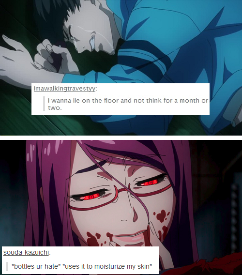 Porn Pics timeofdeathnote:Tokyo Ghoul+ Text Posts i