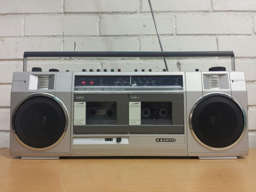 Sanyo M-W1L Ghetto Blaster, 1984(?)