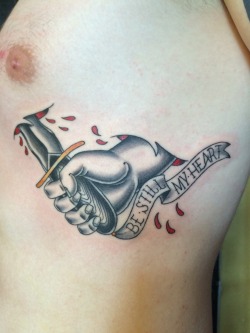 fuckyeahtattoos:  Done by Charles Russ at