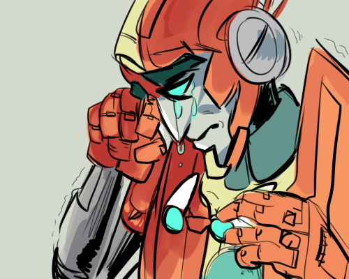 tricotron:  while I was drawing this my sister said “poor Rung” and I was like