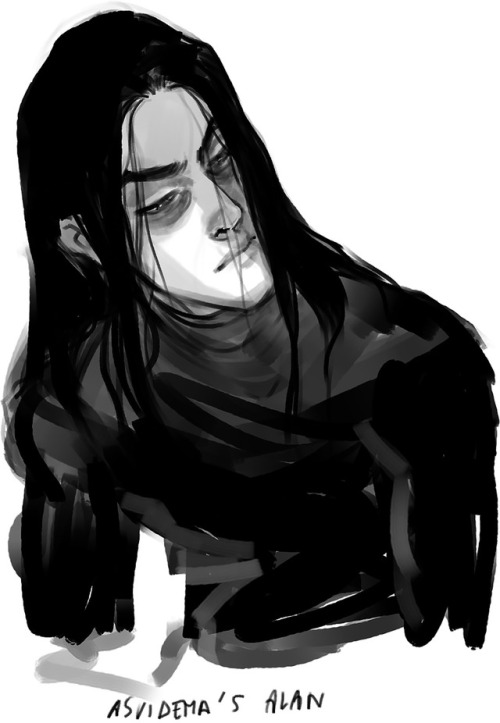 I was bored and wanted to draw others’ ocs lmaoFeatured OCs:@asvidema ‘s ALAN@dovah