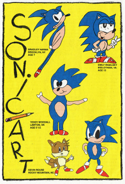 sonichedgeblog:  Sent in artwork from Archie’s ‘Sonic The Hedgehog’ #10.   i loved this page in particular. would think about it sometimes and smile
