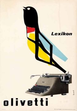 modernizor:Classic Olivetti Lexicon advertisementvia pinterest.com