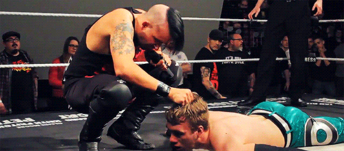 How Fuckin Brutal Is This??? The Dude With The Semi Shaved Head Has A Message For This Punks Buddy Or