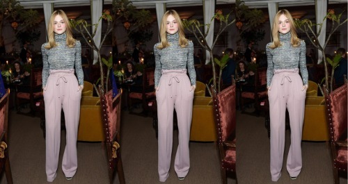 High Heels Blog wantering-blog: LOTD: Elle Fanning Shop Elle’s chic and… via Tumblr