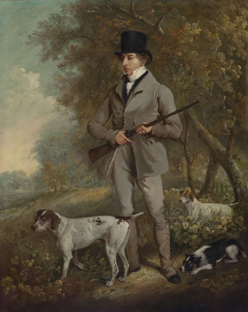 history-of-fashion: ab. 1780 Philip Reinagle - John Hind &ldquo;Portrait of John Hind&rdquo;