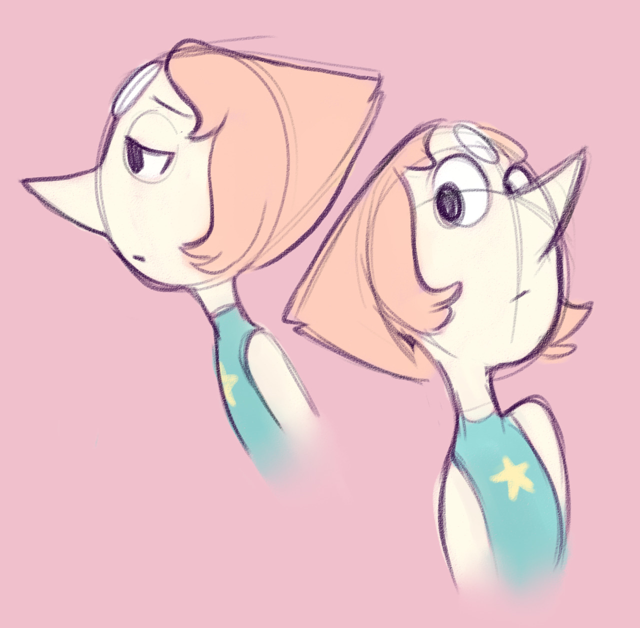 needstogetalife-butcrona:  just some small pearl doodles for wind down 