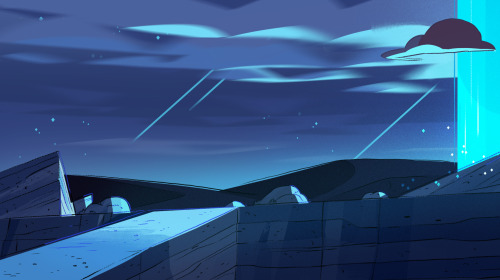 A selection of Backgrounds from the Steven Universe episode: Ocean Gem  Art Direction: Elle Michalka Design: Steven Sugar, Emily Walus, Sam Bosma Paint: Amanda Winterstein, Jasmin Lai