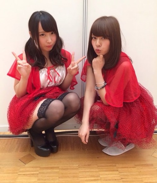akibeya:  島田玲奈 - Google+ - 握手会 おわっちゃった ！ 楽しかった やばい ❤️ 今日は 菜々さんと 赤ずきんちゃんコス した (=^ェ^=)…  島田玲奈　山田菜々