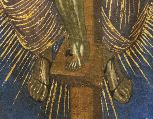 speciesbarocus:Barnaba da Modena - Crucifixion (1374). Detail.