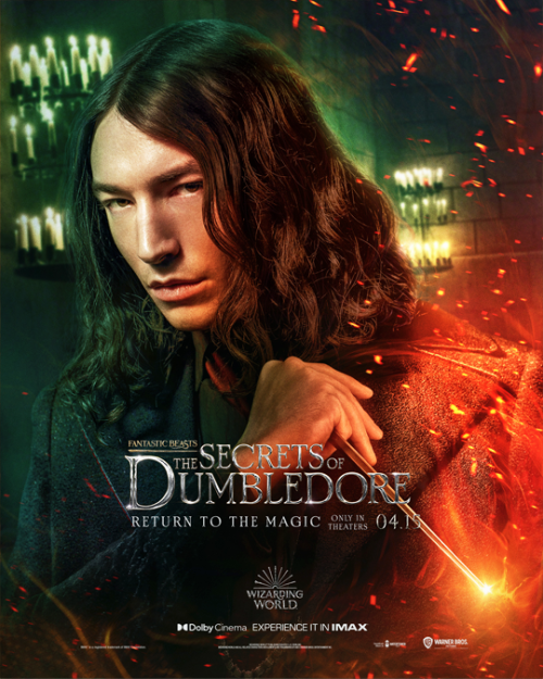 Fantastic Beasts: The Secrets of Dumbledore — Character PostersGrindelwald and his followersMads Mik