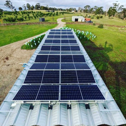 We were so excited to finally see our solar system commissioned this week thanks to @cowlec and Gravitas Energy. Also thanks to @partnershill for@the@amazing design outcome and @wildernessbuildingco and Aramax. #solarfarm #aramaxroofing #solarenergy...