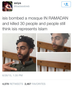 izzy-fat-cat:  thechaipapi:  DAILY REMINDER: ISIS DOES NOT REPRESENT ISLAM  Never has, never will. 