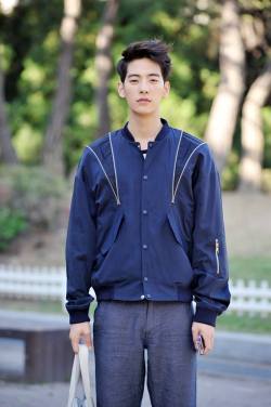 Koreanmodel:  Streetstyle: Jo Min Ho At Seoul Fashion Week Spring 2014 Shot By Choi