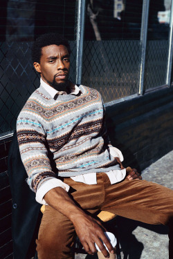 theavengers: Chadwick Boseman photographed