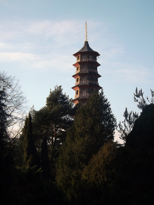 Kew Gardens, London. New Year’s Eve.