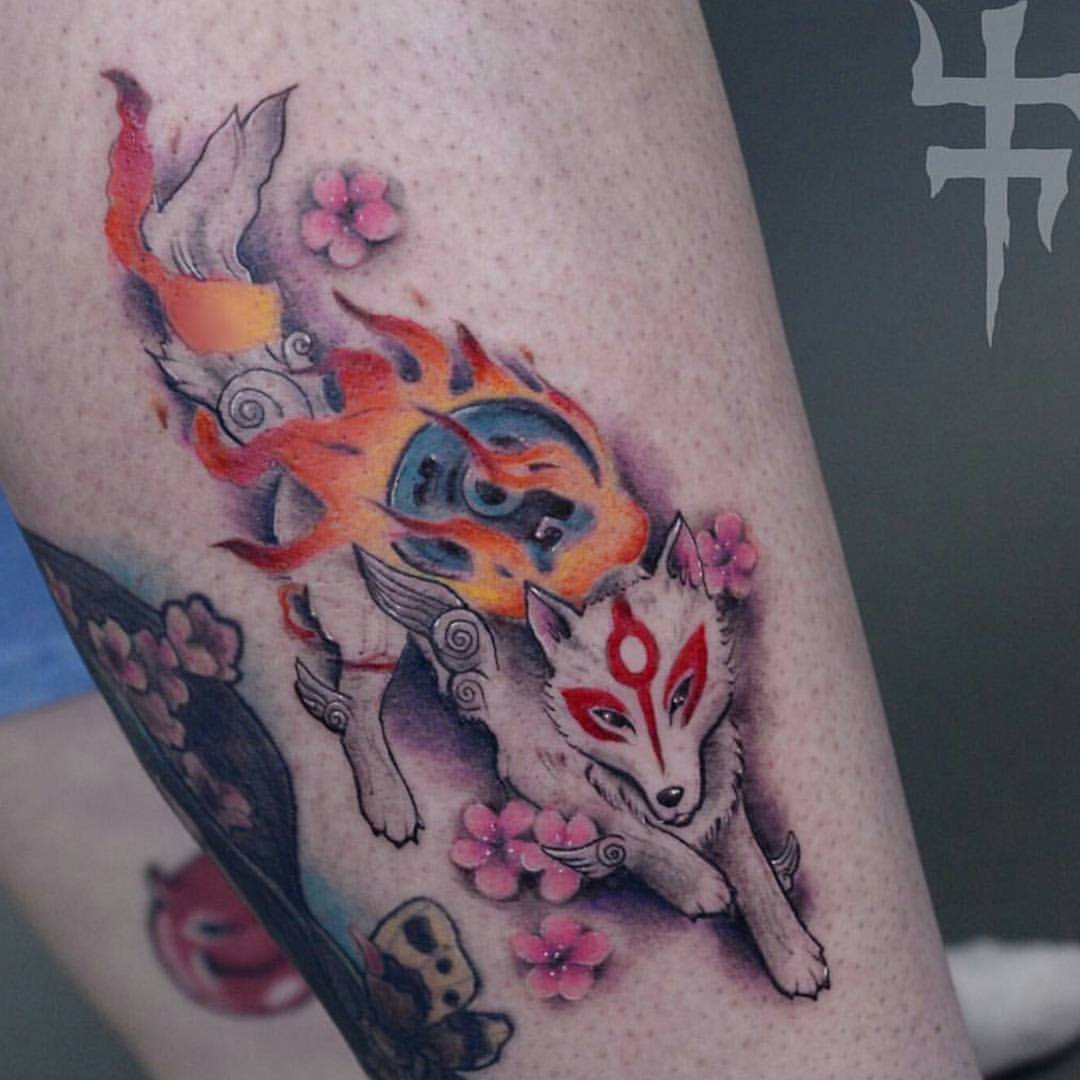 Arthouse Tattoo - Amaterasu, the Sun Goddess in Japanese mythology. Her  name, Amaterasu, means 