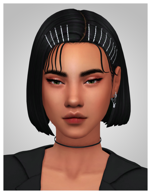 aladdin-the-simmer: Julia Hair Inspired by Jeongyeon of Twice Base Game CompatibleHat CompatibleAll 