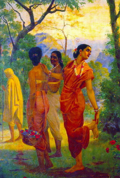 unruly-like-my-hair:     Sakunthala by Raja Ravi Varma