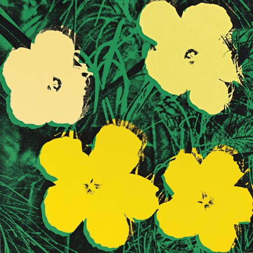 nobrashfestivity - Andy Warhol, Flowers, 1964-1967