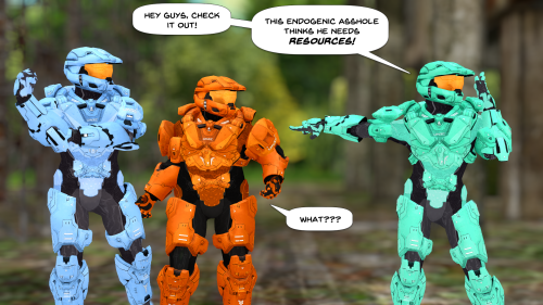 Been Watching A Lot Of Red Vs Blue Lately, Which Means Our Red Vs Blue Alters Are Coming Back Around,