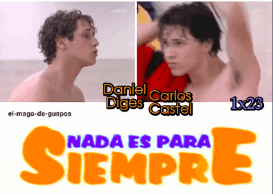 Daniel Diges y Carlos Castel