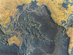 time-for-maps:  Pacific Ocean floor map (1969) [4556 × 3448] 