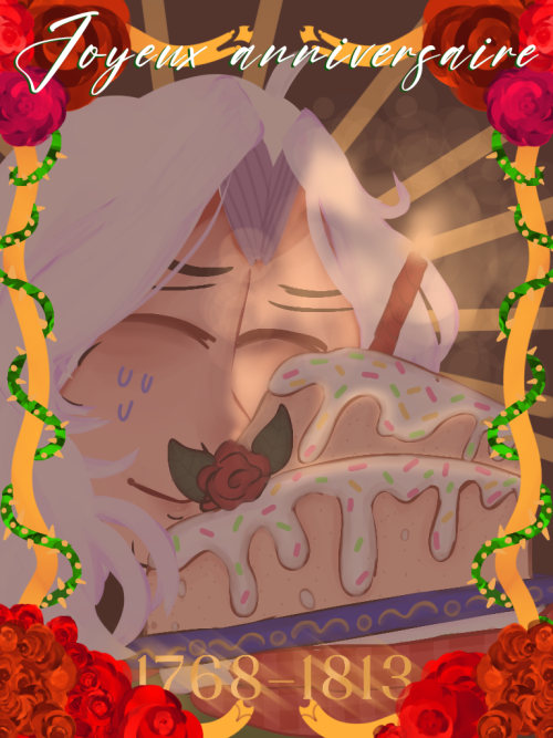 (The Cake Didn't Arrive On Time So He Had To Improvise) -Happy Birthday Bessires ^w^|And Good To All
