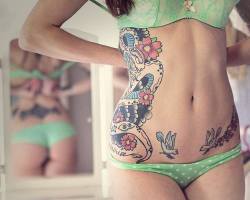 Latest Tattoo Designs and Babes with New