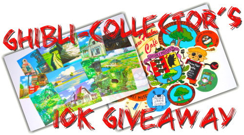 ghibli-collector:  To celebrate reaching 10 thousand followers and show my gratitude I’m holdi