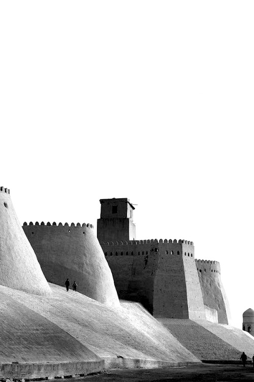 beautiful-contrast: Ark of Bukhara, Bukhara - Uzbekistan