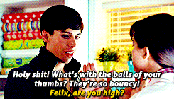 ohmygodhelena-deactivated201707:orphan black meme | 2/4 relationships: alison and felix“Um, I 