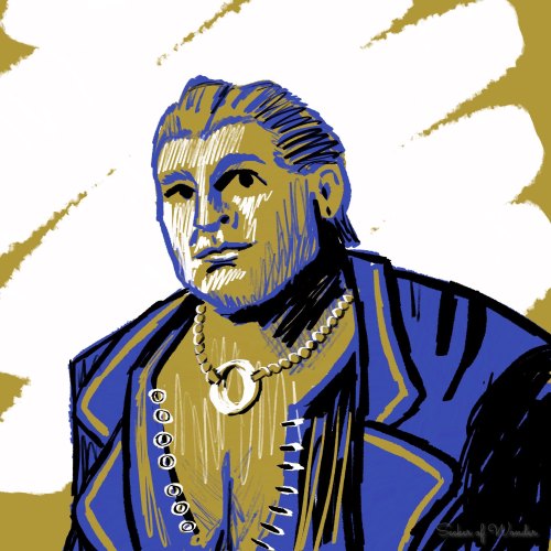 I Know It Was Technically Supposed To Be A Portrait Of A Random Person, But I'm A Fandom Blog! So Anyway