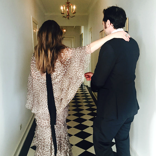 missbones:  Getting Ready for the Golden Globes with Keri Russell x